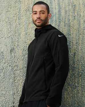 nike hooded soft shell jacket